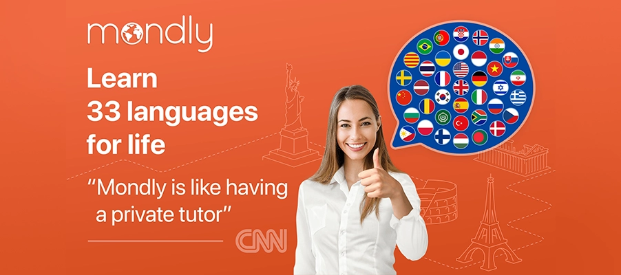نرم افزار آموزش زبان Mondly